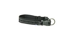 Hurtta Casual ECO Sustainable Dog Collar (35-45 cm, Raven)