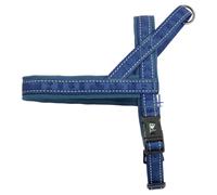 Hurtta Casual Harness Blue, Adjustable, Reflective Dog Strap Harness
