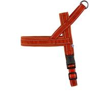 Hurtta Casual Padded Dog Harness, Cinnamon, 35 in