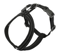 Hurtta Casual Y-Harness Black For Dogs, Comfortable