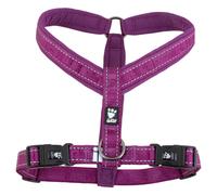 Hurtta Casual Y-Harness Purple For Dogs, Adjustable, Reflective, Comfort