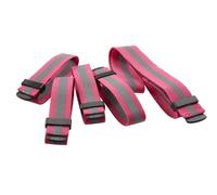 Hurtta Lifeguard Reflector Straps for Dogs 5-Part Set Pink