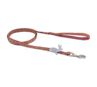 Hurtta Razzle-Dazzle Grip Dog Leash - Orange/Light Red, 180 cm / 15 mm