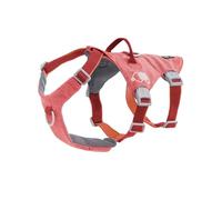 Hurtta Safeguard Eco Dog Harness (Strawberry, Red, 65-80 cm)