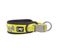 Hurtta Weekend Warrior Collar Neon Yellow For Dogs, Weatherproof & Durable