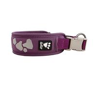 Hurtta Weekend Warrior Dog Collar, Currant, 22-26 in
