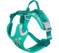 Hurtta Weekend Warrior Harness for Large Dogs, Peacock Turquoise, 80-100 cm