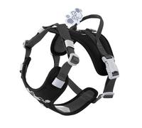 Hurtta Weekend Warrior II Eco Dog Harness (Raven, Black, 65-80 cm)