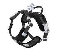 Hurtta Weekend Warrior II Eco Dog Harness (Raven, Black, 45-60 cm)