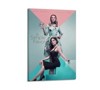 HURYEORHYH A Simple Favor Movie 2 Posters Printing Wall Art Vintage Poster Decorative Painting Aesthetic Canvas Decor for Living Room Bed Room 08x12inch(20x30cm) Frame-style