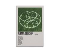HURYEORHYH Armageddon - The 1st Album by Aespa Posters Printing Wall Art Vintage Poster Decorative Painting Aesthetic Canvas Decor for Living Room Bed Room 12x18inch(30x45cm) Unframe-style