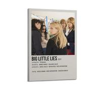 HURYEORHYH Big Little Lies Posters Printing Wall Art Vintage Poster Decorative Painting Aesthetic Canvas Decor for Living Room Bed Room 08x12inch(20x30cm) Frame-style