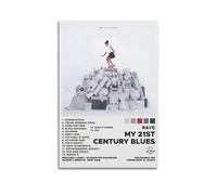 HURYEORHYH My 21st Century Blues by Raye Album Posters Printing Wall Art Vintage Poster Decorative Painting Aesthetic Canvas Decor for Living Room Bed Room 08x12inch(20x30cm) Unframe-style