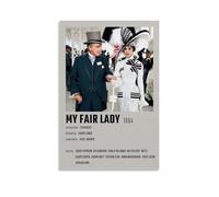 HURYEORHYH My Fair Lady Posters Printing Wall Art Vintage Poster Decorative Painting Aesthetic Canvas Decor for Living Room Bed Room 12x18inch(30x45cm) Unframe-style