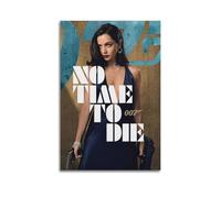 HURYEORHYH No Time to Die Movie 2 Posters Printing Wall Art Vintage Poster Decorative Painting Aesthetic Canvas Decor for Living Room Bed Room 08x12inch(20x30cm) Unframe-style