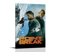 HURYEORHYH Point Break1 Posters Printing Wall Art Vintage Poster Decorative Painting Aesthetic Canvas Decor for Living Room Bed Room 24x36inch(60x90cm) Frame-style