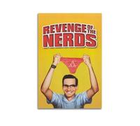 HURYEORHYH Revenge of The Nerds Posters Printing Wall Art Vintage Poster Decorative Painting Aesthetic Canvas Decor for Living Room Bed Room 12x18inch(30x45cm) Unframe-style