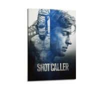 HURYEORHYH Shot Caller Posters Printing Wall Art Vintage Poster Decorative Painting Aesthetic Canvas Decor for Living Room Bed Room 08x12inch(20x30cm) Frame-style