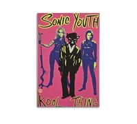 HURYEORHYH Sonic Youth Posters Printing Wall Art Vintage Poster Decorative Painting Aesthetic Canvas Decor for Living Room Bed Room 24x36inch(60x90cm) Unframe-style