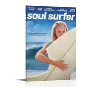 HURYEORHYH Soul Surfer Posters Printing Wall Art Vintage Poster Decorative Painting Aesthetic Canvas Decor for Living Room Bed Room 16x24inch(40x60cm) Frame-style