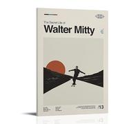 HURYEORHYH The Secret Life of Walter Mitty Posters Printing Wall Art Vintage Poster Decorative Painting Aesthetic Canvas Decor for Living Room Bed Room 12x18inch(30x45cm) Frame-style