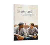 HURYEORHYH The Shawshank Redemption Posters Printing Wall Art Vintage Poster Decorative Painting Aesthetic Canvas Decor for Living Room Bed Room 08x12inch(20x30cm) Frame-style