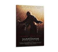 HURYEORHYH The Shawshank Redemption Posters Printing Wall Art Vintage Poster Decorative Painting Aesthetic Canvas Decor for Living Room Bed Room 12x18inch(30x45cm) Frame-style