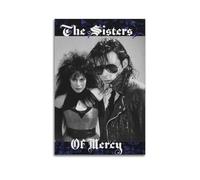 HURYEORHYH The Sisters of Mercy Posters Printing Wall Art Vintage Poster Decorative Painting Aesthetic Canvas Decor for Living Room Bed Room 12x18inch(30x45cm) Unframe-style