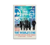 HURYEORHYH The World's End Posters Printing Wall Art Vintage Poster Decorative Painting Aesthetic Canvas Decor for Living Room Bed Room 16x24inch(40x60cm) Unframe-style