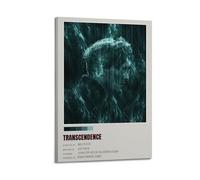 HURYEORHYH Transcendence Posters Printing Wall Art Vintage Poster Decorative Painting Aesthetic Canvas Decor for Living Room Bed Room 08x12inch(20x30cm) Frame-style