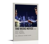 HURYEORHYH Two Weeks Notice Posters Printing Wall Art Vintage Poster Decorative Painting Aesthetic Canvas Decor for Living Room Bed Room 08x12inch(20x30cm) Frame-style