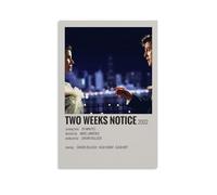 HURYEORHYH Two Weeks Notice Posters Printing Wall Art Vintage Poster Decorative Painting Aesthetic Canvas Decor for Living Room Bed Room 20x30inch(50x75cm) Unframe-style