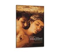 HURYEORHYH Un Long Dimanche De Fiançailles Posters Printing Wall Art Vintage Poster Decorative Painting Aesthetic Canvas Decor for Living Room Bed Room 20x30inch(50x75cm) Frame-style