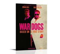 HURYEORHYH War Dogs Posters Printing Wall Art Vintage Poster Decorative Painting Aesthetic Canvas Decor for Living Room Bed Room 12x18inch(30x45cm) Frame-style