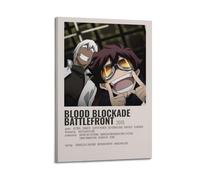 HURYWRTTH Blood Blockade BattlefrontCanvas Posters Aesthetic Wall Art Decorative Painting Poster Decor Vintage Canvas for Living Room Bed Room 08x12inch(20x30cm) Frame-style