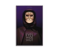 HURYWRTTH Eyes Wide ShutCanvas Posters Aesthetic Wall Art Decorative Painting Poster Decor Vintage Canvas for Living Room Bed Room 08x12inch(20x30cm) Unframe-style
