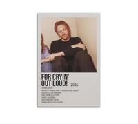 HURYWRTTH Finneas Album For Cryin' Out Loud!Canvas Posters Aesthetic Wall Art Decorative Painting Poster Decor Vintage Canvas for Living Room Bed Room 16x24inch(40x60cm) Unframe-style
