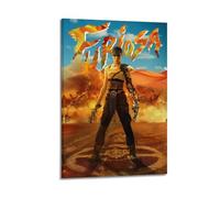 HURYWRTTH Furiosa A Mad Max SagaCanvas Posters Aesthetic Wall Art Decorative Painting Poster Decor Vintage Canvas for Living Room Bed Room 24x36inch(60x90cm) Frame-style