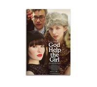 HURYWRTTH God Help The GirlCanvas Posters Aesthetic Wall Art Decorative Painting Poster Decor Vintage Canvas for Living Room Bed Room 20x30inch(50x75cm) Unframe-style