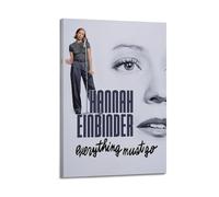 HURYWRTTH Hannah Einbinder Everything Must GoCanvas Posters Aesthetic Wall Art Decorative Painting Poster Decor Vintage Canvas for Living Room Bed Room 20x30inch(50x75cm) Frame-style