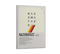 HURYWRTTH I Dont Know How But They Found Me Album RazzmatazzCanvas Posters Aesthetic Wall Art Decorative Painting Poster Decor Vintage Canvas for Living Room Bed Room 20x30inch(50x75cm) Frame-style