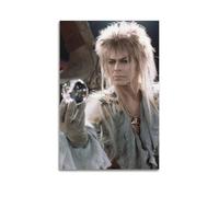 HURYWRTTH Labyrinth 1986 The Goblin KingCanvas Posters Aesthetic Wall Art Decorative Painting Poster Decor Vintage Canvas for Living Room Bed Room 16x24inch(40x60cm) Unframe-style