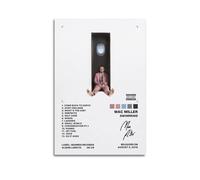 HURYWRTTH Mac Miller SwimmingCanvas Posters Aesthetic Wall Art Decorative Painting Poster Decor Vintage Canvas for Living Room Bed Room 08x12inch(20x30cm) Unframe-style