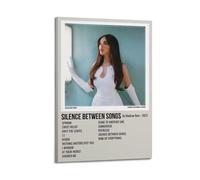 HURYWRTTH Madison Beer Silence Between SongsCanvas Posters Aesthetic Wall Art Decorative Painting Poster Decor Vintage Canvas for Living Room Bed Room 08x12inch(20x30cm) Frame-style