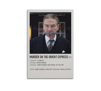 HURYWRTTH Murder on The Orient ExpressCanvas Posters Aesthetic Wall Art Decorative Painting Poster Decor Vintage Canvas for Living Room Bed Room 12x18inch(30x45cm) Unframe-style