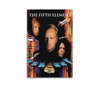 HURYWRTTH The Fifth ElementCanvas Posters Aesthetic Wall Art Decorative Painting Poster Decor Vintage Canvas for Living Room Bed Room 12x18inch(30x45cm) Unframe-style