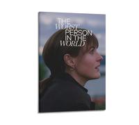 HURYWRTTH The Worst Person in The WorldCanvas Posters Aesthetic Wall Art Decorative Painting Poster Decor Vintage Canvas for Living Room Bed Room 20x30inch(50x75cm) Frame-style