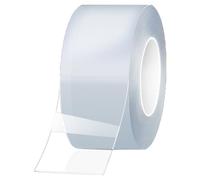 HUSABEJAIN Window Weather Sealing Tape 2inchx32.8ft Waterproof Transparent Draft Isolation Sealing Film Tape No Residue Window Sealant Tape for Winter