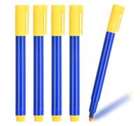 Husalsea 5 Pcs Money Checker Pen, Universal Currency Detector, Suitable for USD, EUR, GBP, and More