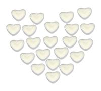 Husalsea White Tealight Candles - Romantic Proposal Decorations, Valentines Decorations, Pack of 50, Long-Lasting Paraffin Wax Tealights